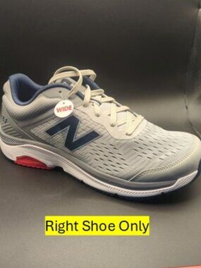 RIGHT SHOE ONLY- New Balance │ 847v4 Silver Mink │Mens │Size 10 - Width 2E │New